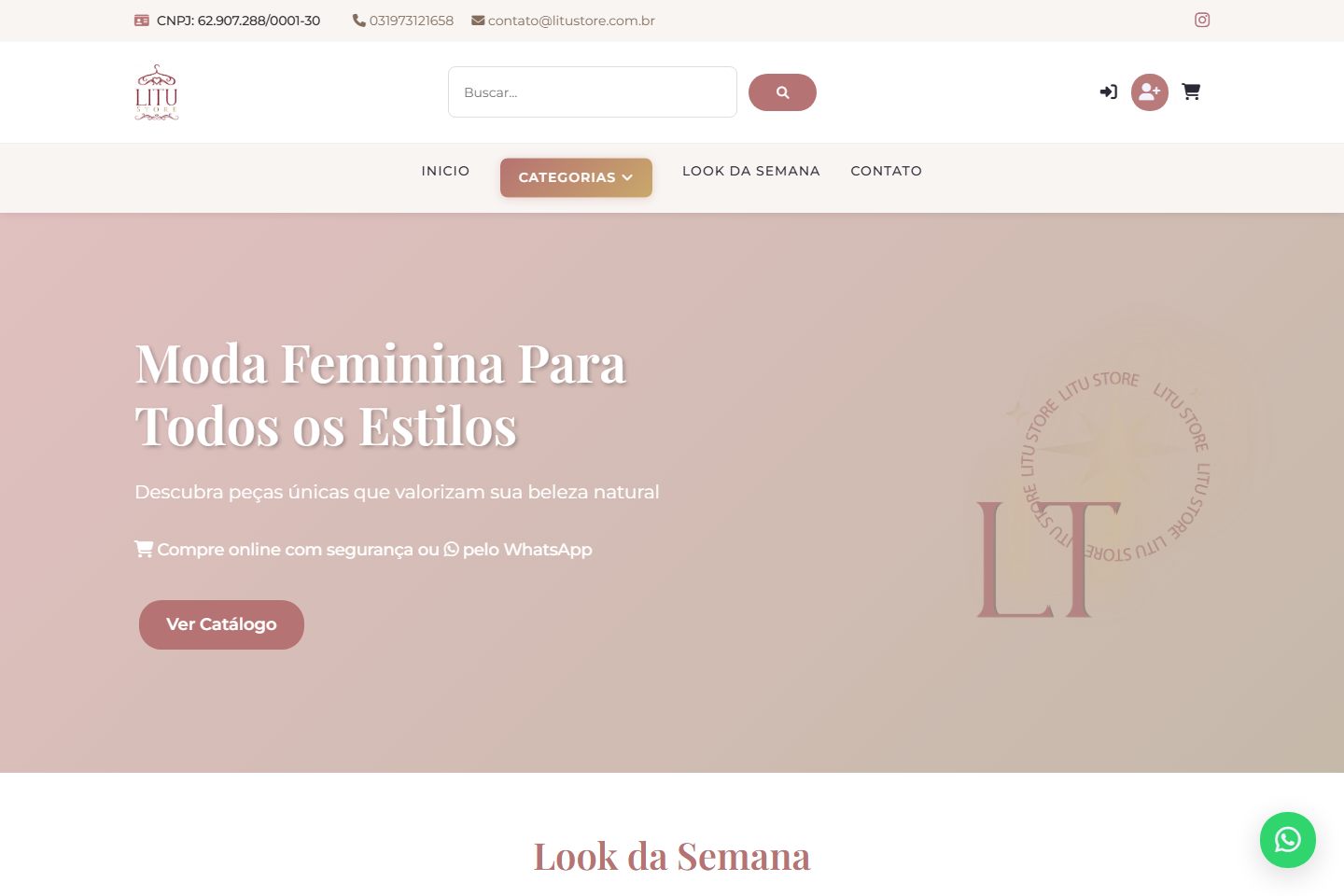 Miniatura do site Litu Store
