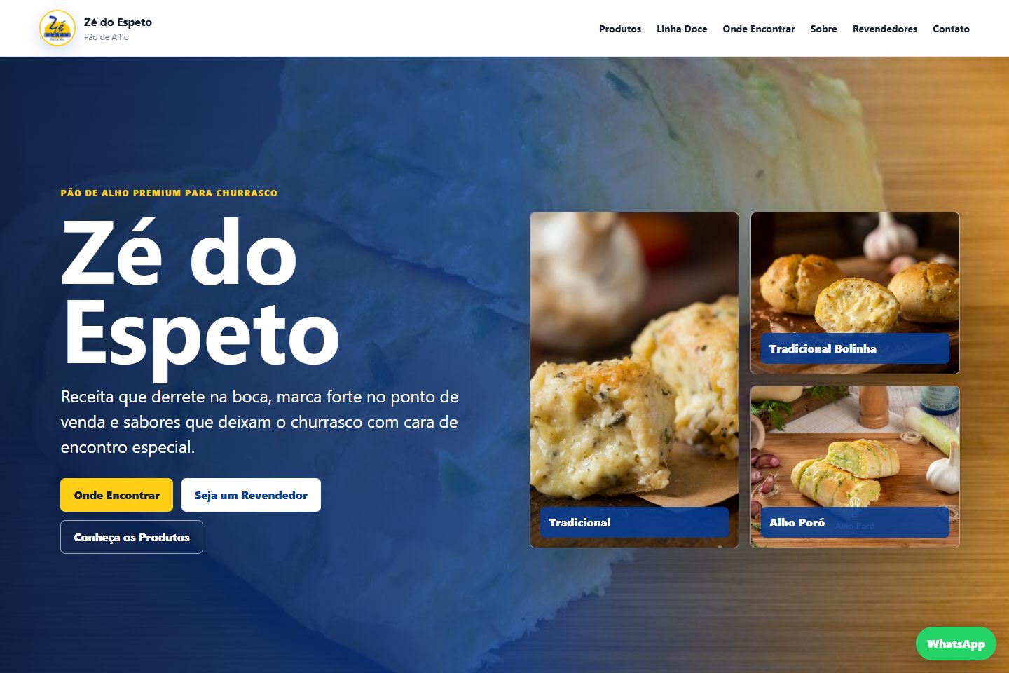 Miniatura do site Zé do Espeto
